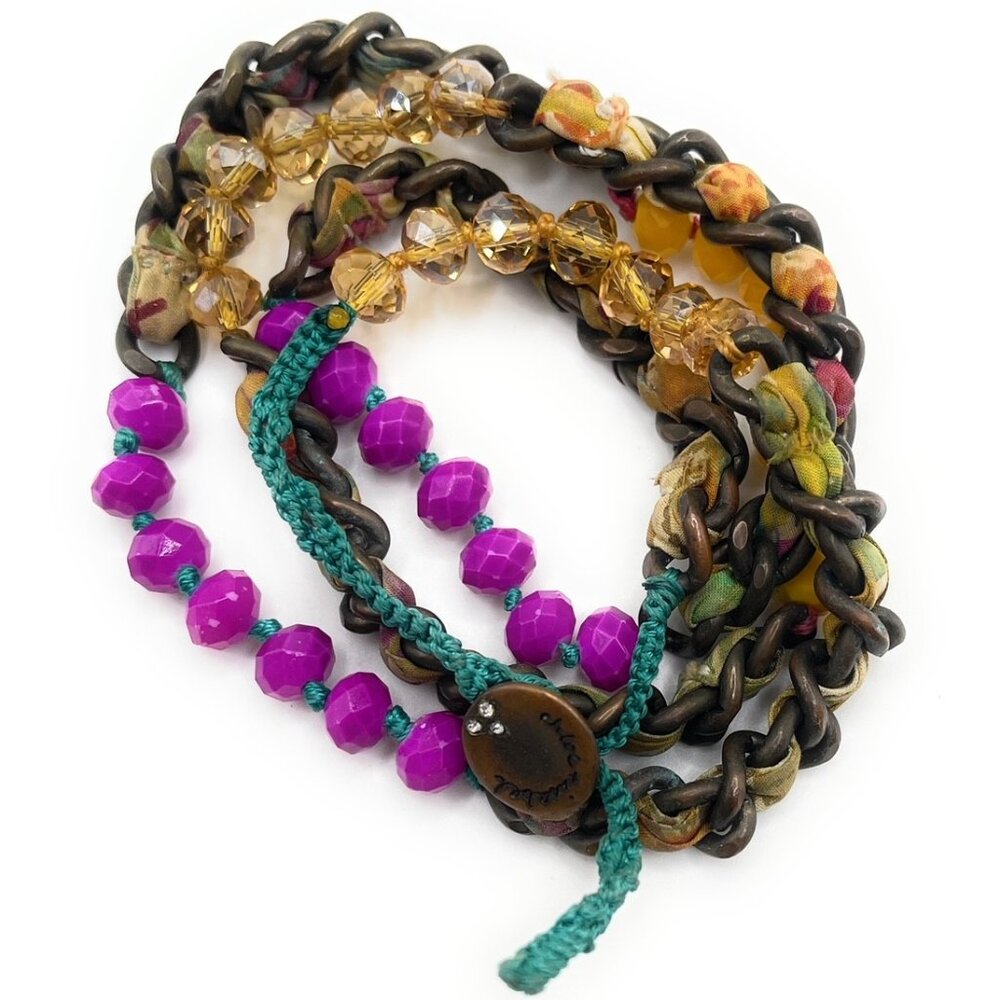Bead + Chain Copacabana Chloe + Isabel Wrap Bracelet - B199 - 8924